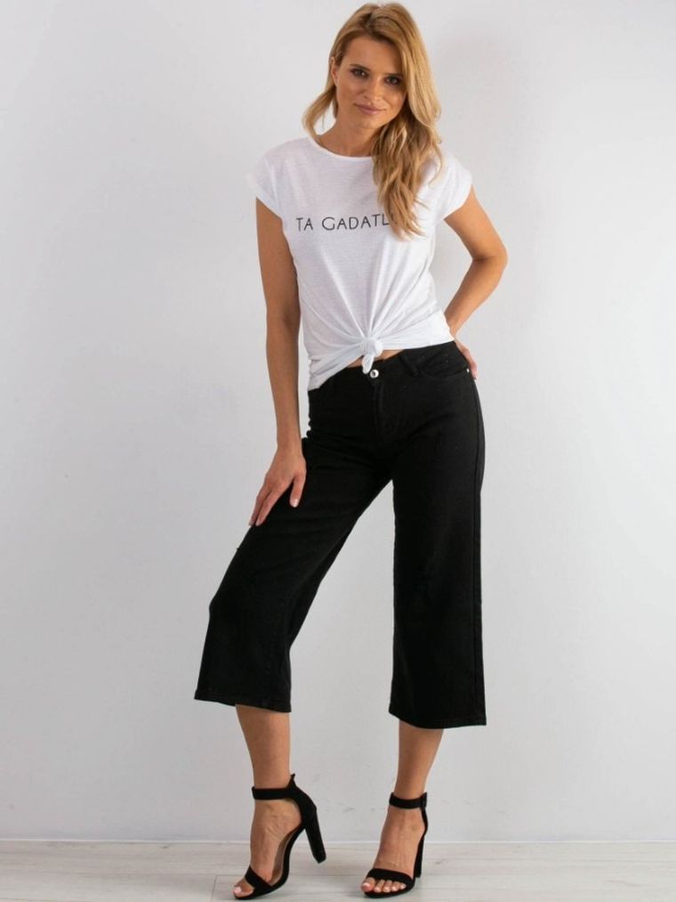 Spodnie jeansowe damskie, czarne, Factory Price