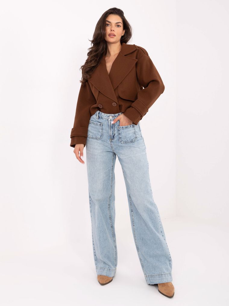 Spodnie jeansowe damskie, niebieskie, Sublevel