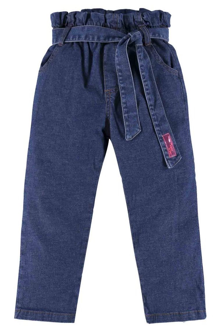 Spodnie jeansowe dziewczęce, denim, Up Baby