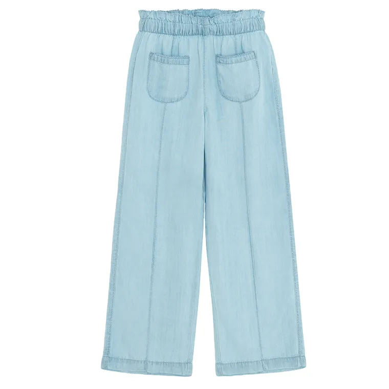 Spodnie jeansowe z cienkiego denimu wide fit Cool Club