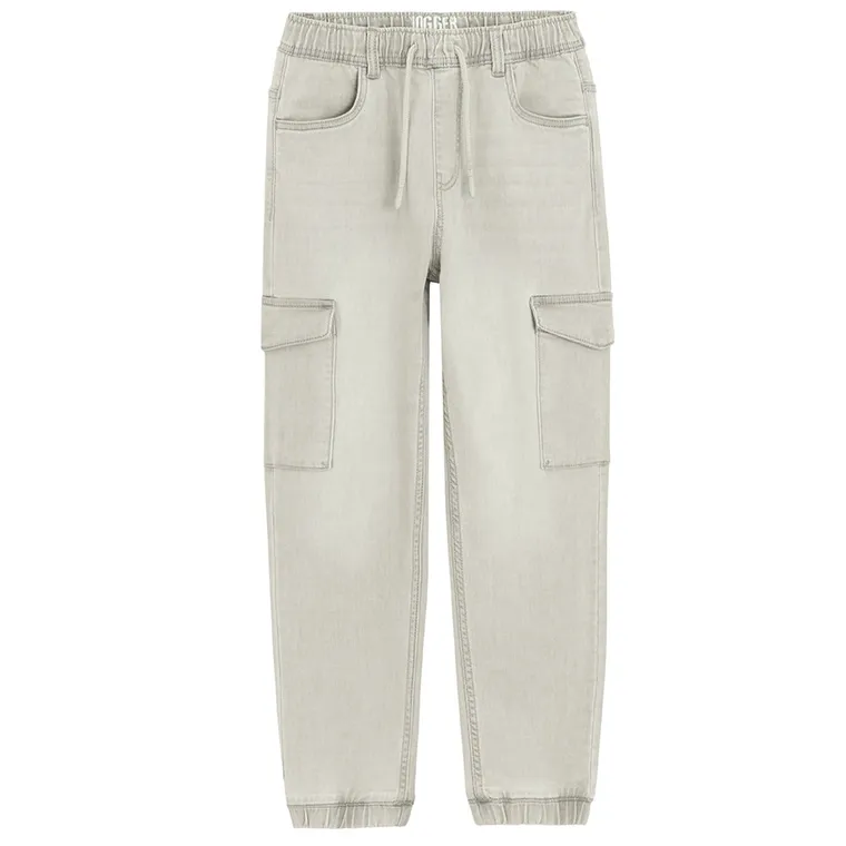 Spodnie jeansowe z regulacją o kroju jogger Cool Club