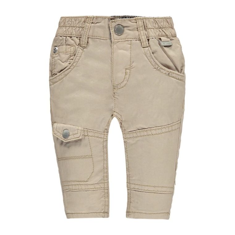 Spodnie materiałowe chłopięce, beżowe, Kanz