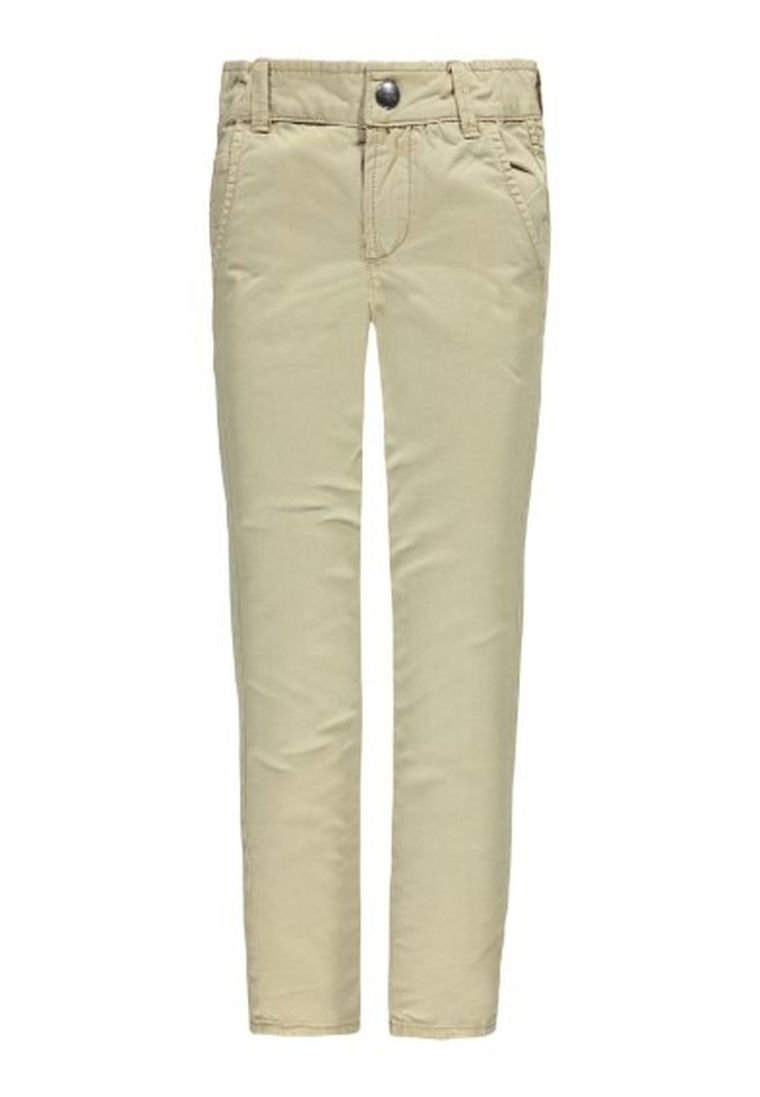 Spodnie materiałowe chłopięce, beżowe, Kanz