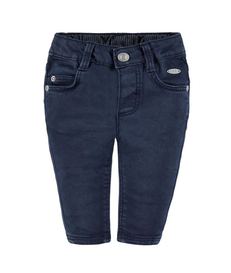 Spodnie materiałowe chłopięce, granatowe, Kanz