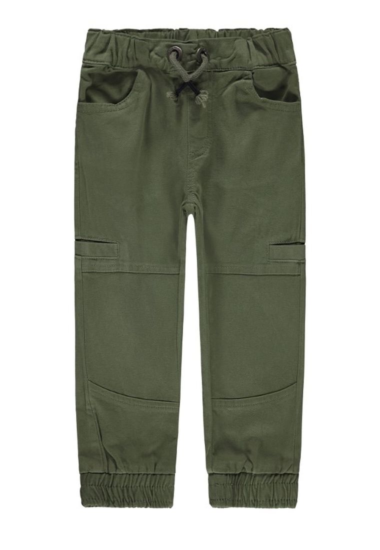 Spodnie materiałowe chłopięce, khaki, Kanz