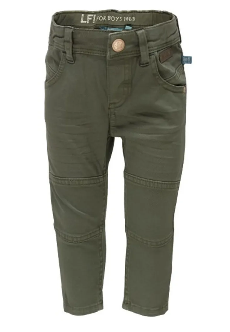 Spodnie materiałowe chłopięce, khaki, Lief