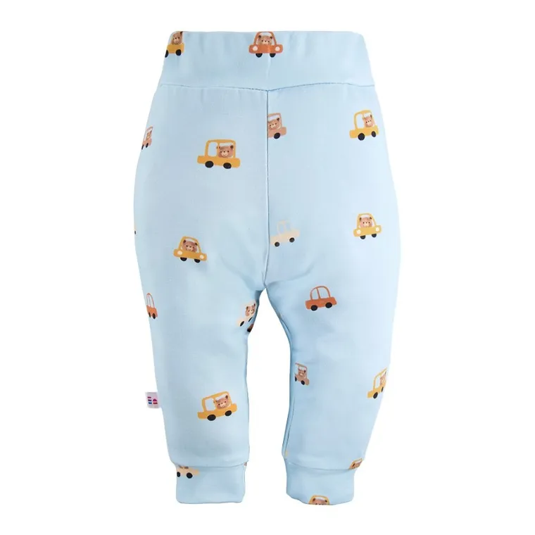 Spodnie materiałowe chłopięce, niebieskie, Eevi
