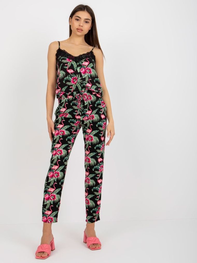 Spodnie materiałowe damskie, mix, Sublevel