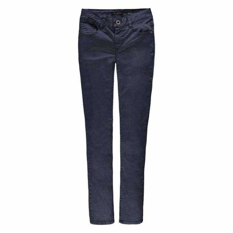 Spodnie materiałowe dziewczęce, granatowe, Marc