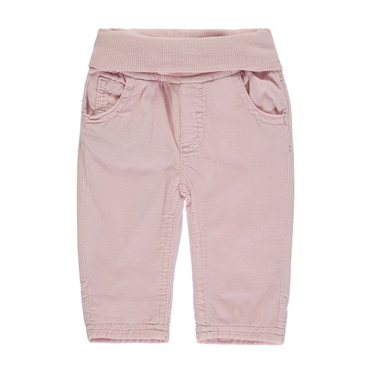 Spodnie materiałowe dziewczęce, różowe, Kanz