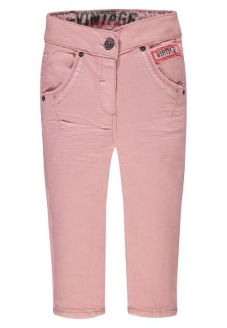 Spodnie materiałowe dziewczęce, różowe, Kanz