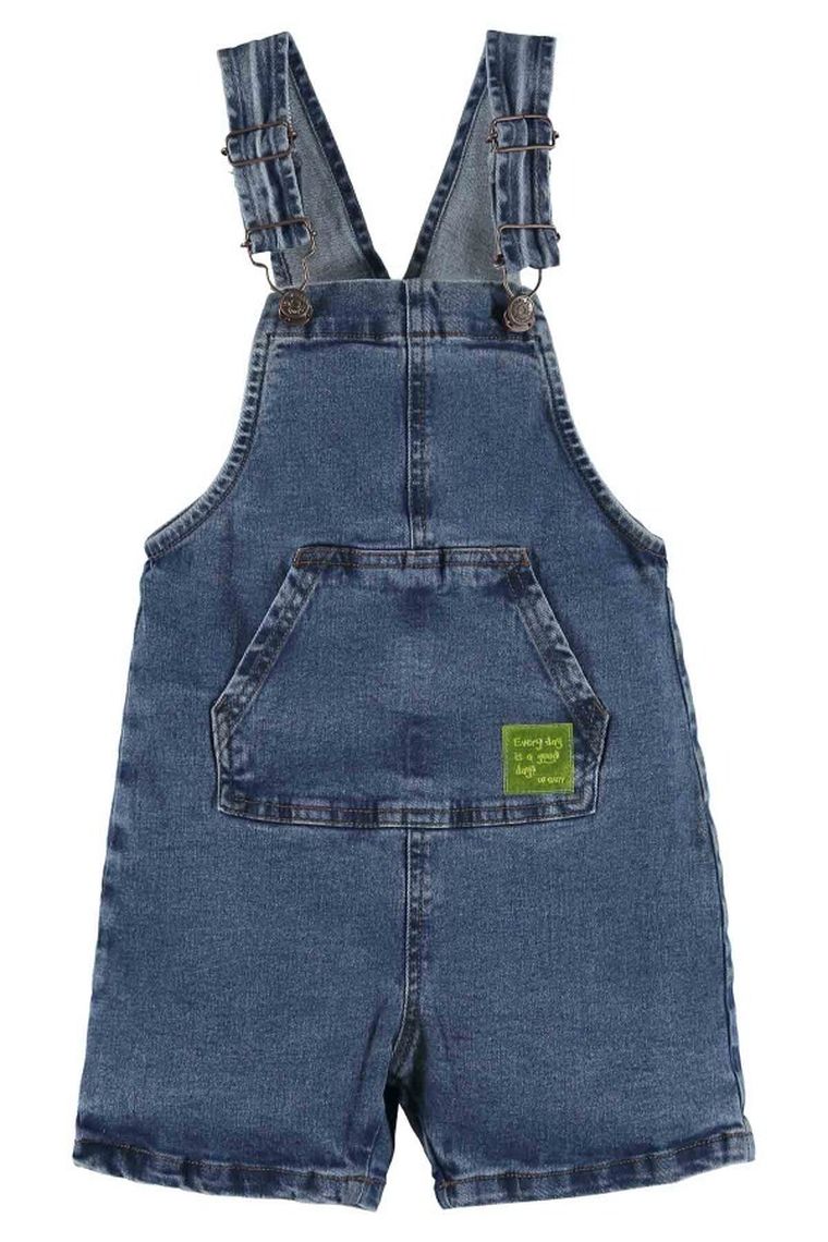 Spodnie ogrodniczki jeansowe dziecięce, denim, Up Baby