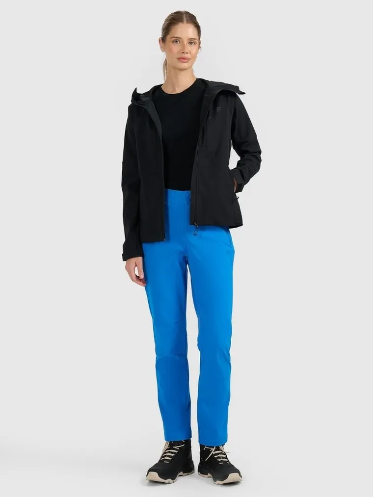 Spodnie trekkingowe damskie, niebieskie, 4F