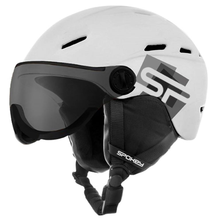 Spokey, Jasper, kask narciarski, biały, rozmiar M