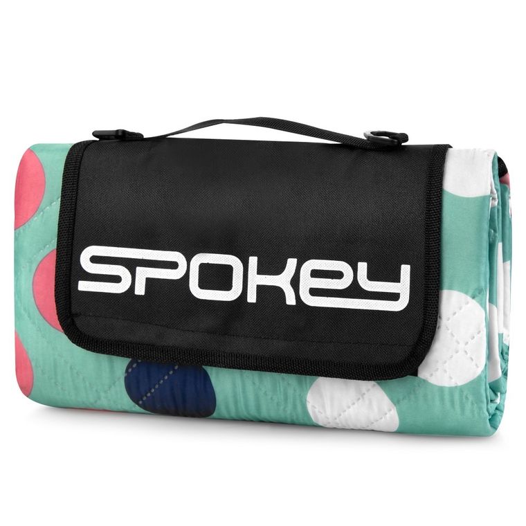Spokey, Picnic dots, koc piknikowy, 140 cm