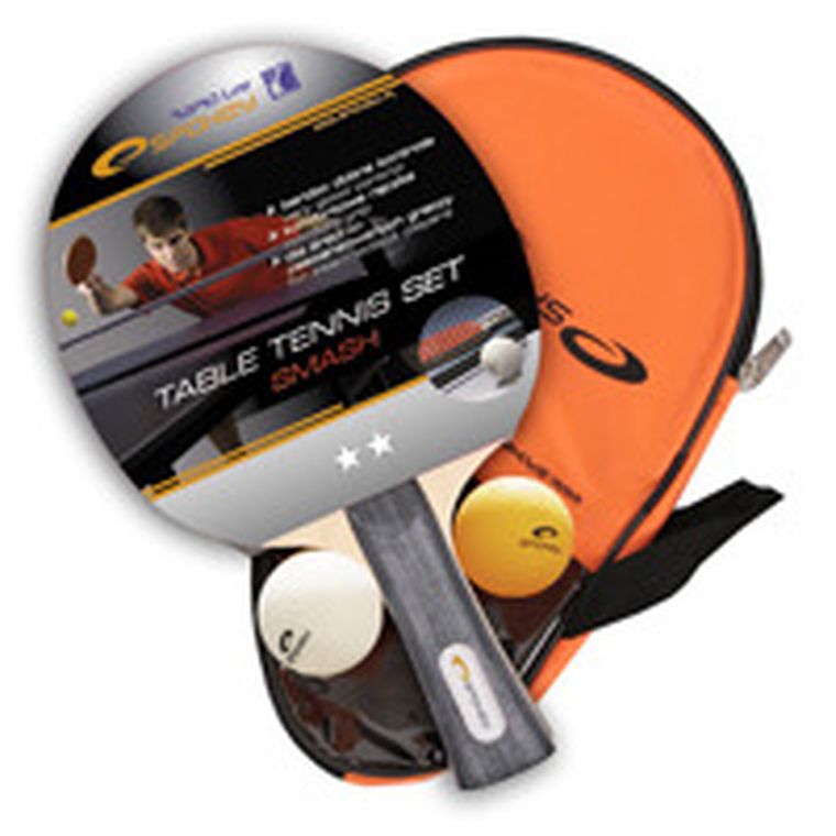 Spokey, Smash Set, zestaw do tenisa stołowego