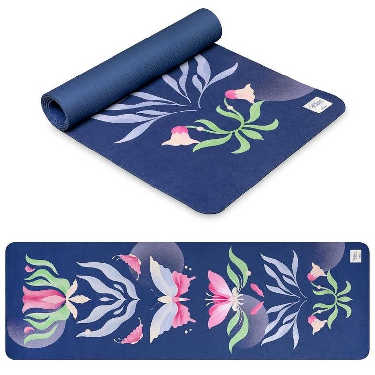 Spokey, The Bloom Mat, mata fitnesowa