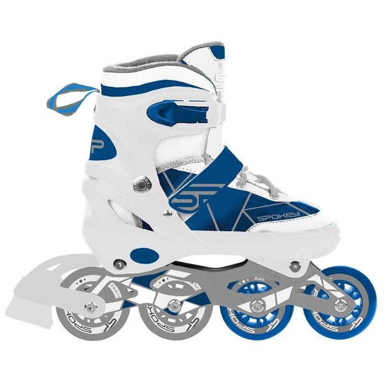 Spokey, Tony, łyżworolki, rozmiar 30-33, białe