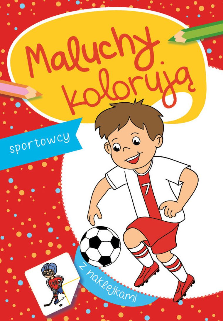 Sportowcy. Maluchy kolorują