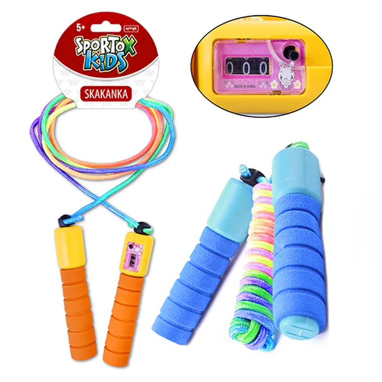 Sportox Kids, skakanka z licznikiem