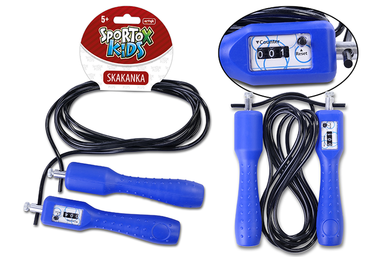 Sportox Kids, skakanka z licznikiem