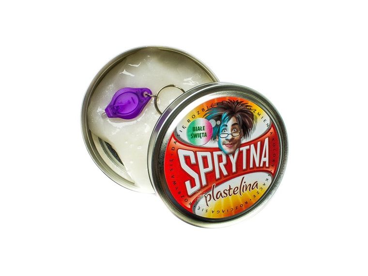 Sprytna Plastelina, śladówka, białe święta