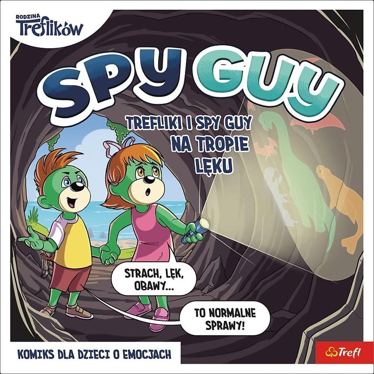 Spy Guy. Komiks. Na tropie lęku