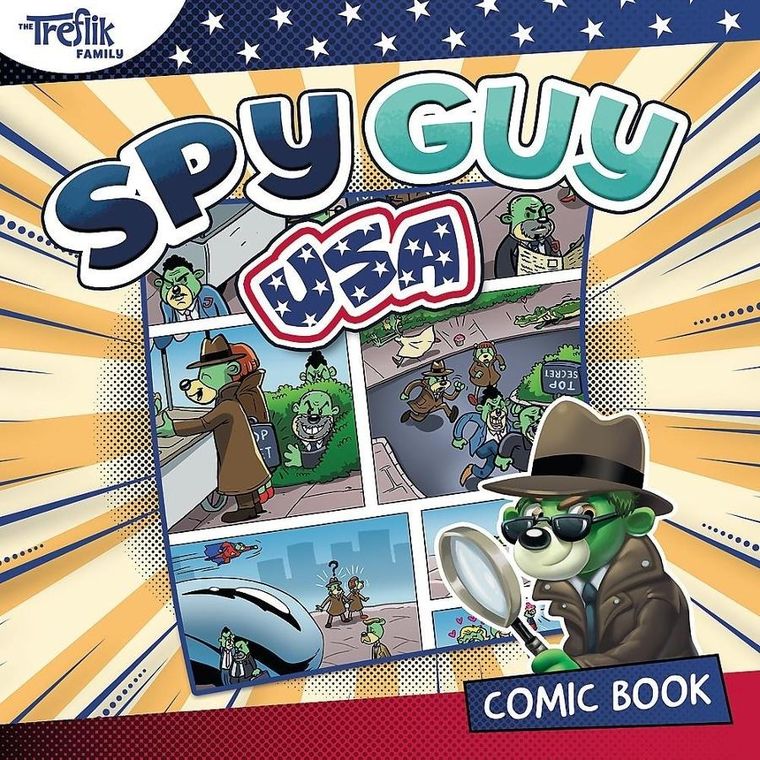 Spy Guy. Komiks. USA