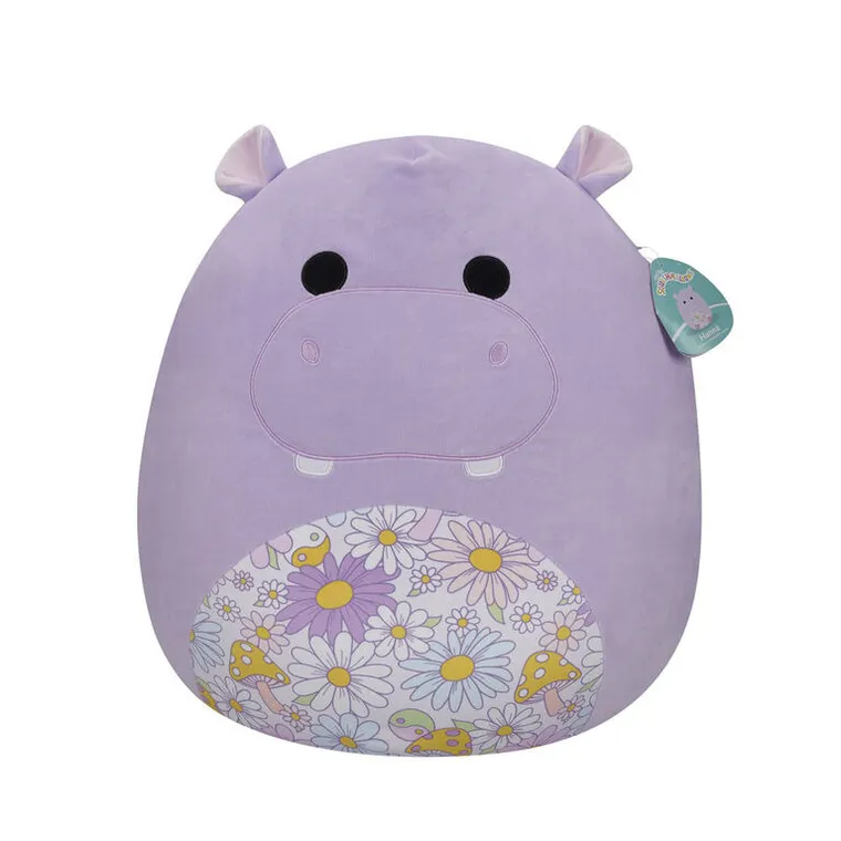 Squishmallows, Hipopotam Hanna, maskotka, 35 cm