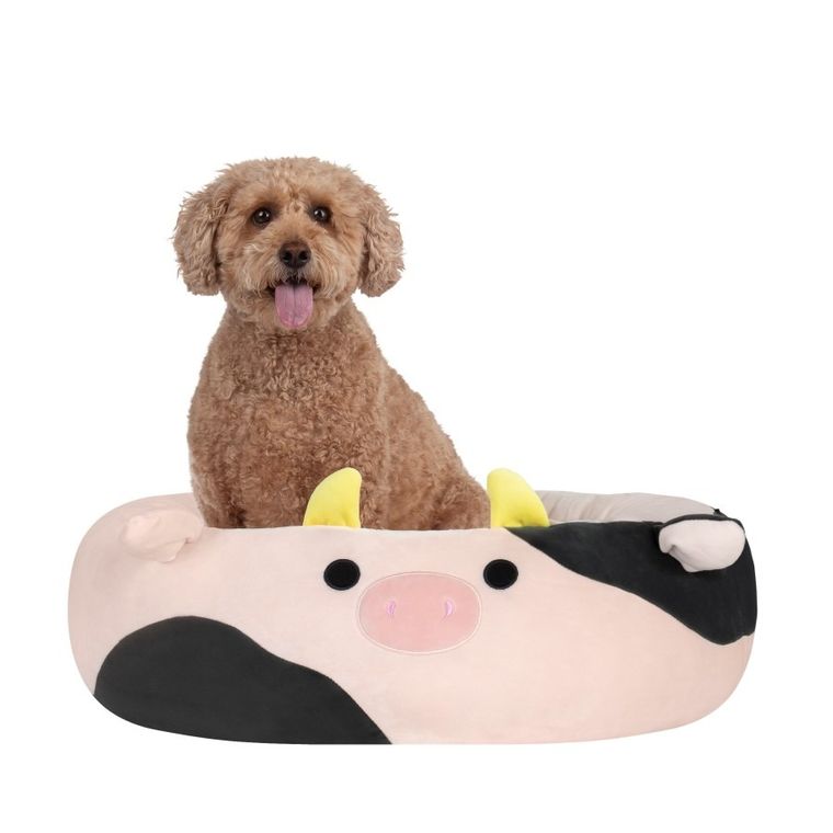 Squishmallows, legowisko dla psa, rozmiar M, 60 cm, Connor The Cow