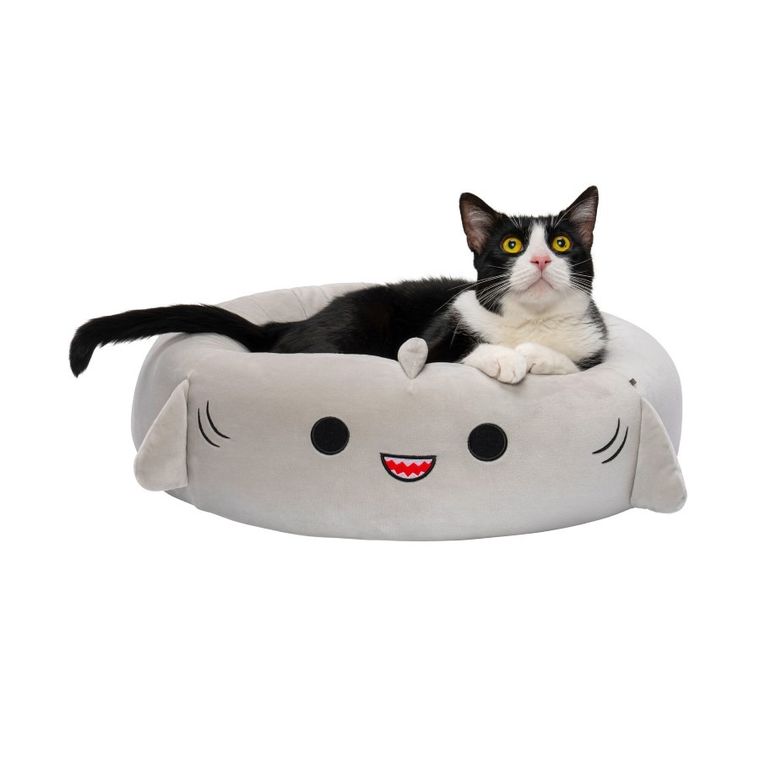 Squishmallows, legowisko dla psa, rozmiar M, 60 cm, Gordon The Shark