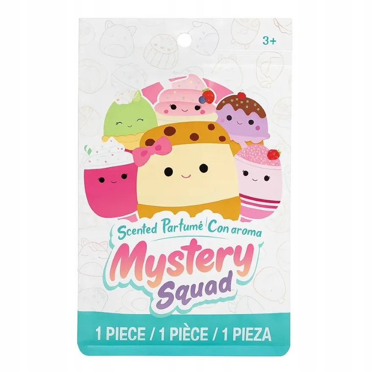Squishmallows, Mystery Squad, Tajemnicza torba z maskotką, 13 cm