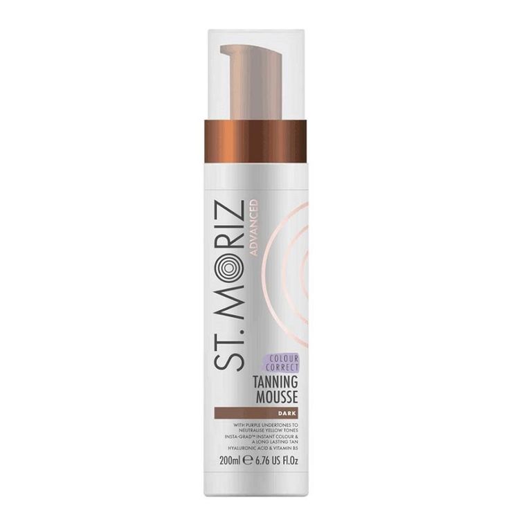 St. Moriz, advanced, pianka samoopalająca korygująca kolor, dark, 200 ml
