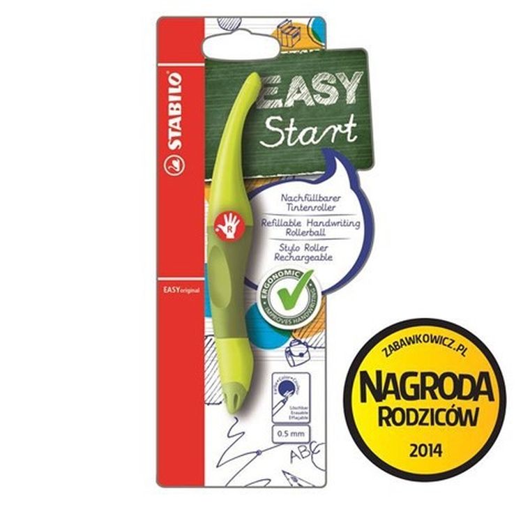 Stabilo, Easy Original Start, pióro dla praworęcznych, zielone