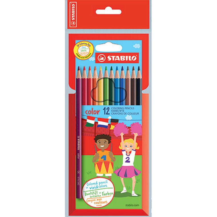 Stabilo, kredki ołówkowe, 12 kolorów