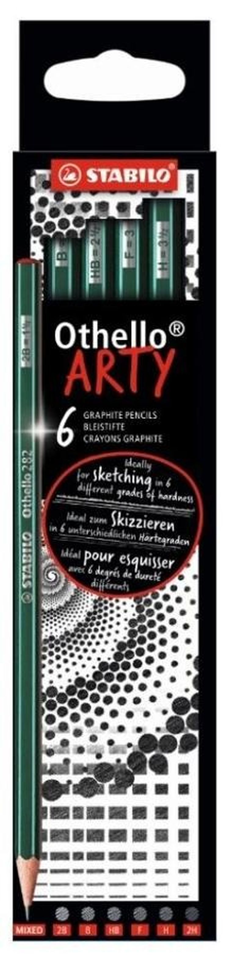 Stabilo, ołówek Othello Arty mix, 6 szt.