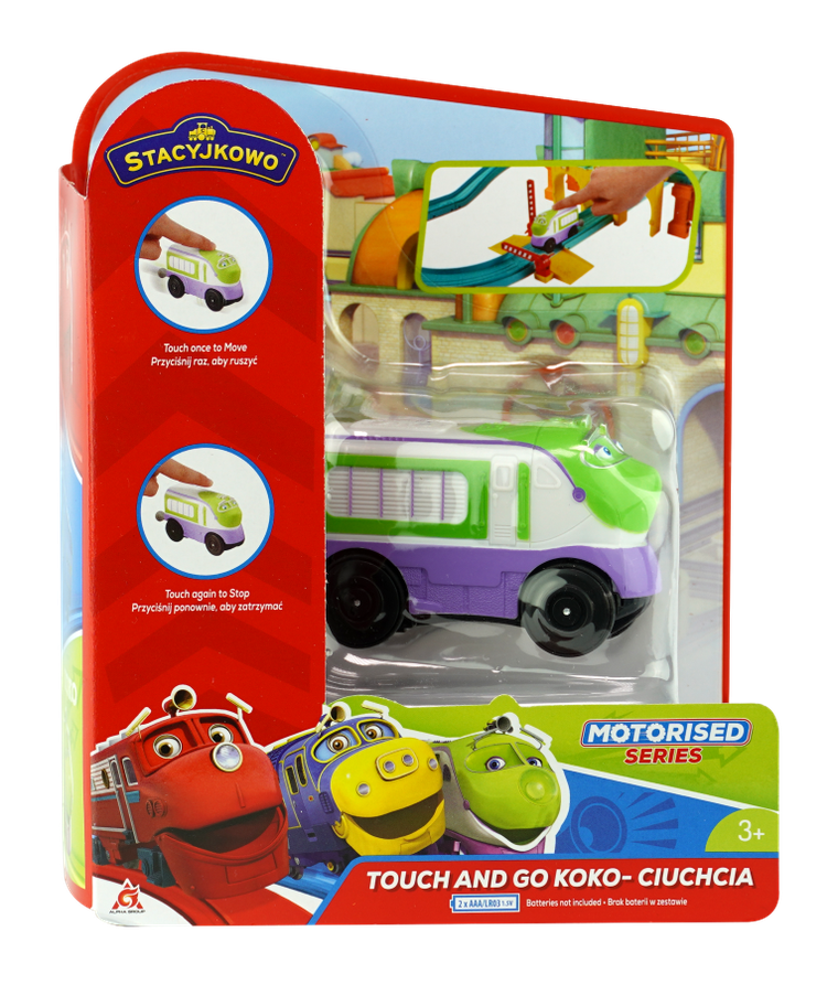 Stacyjkowo, Touch&Go, Koko, lokomotywa