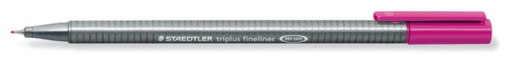 Staedtler, cienkopis trójkątny, triplus, cyklamen, 0.3 mm