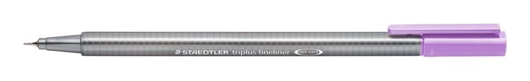 Staedtler, cienkopis trójkątny, triplus, lawendowy, 0.3 mm