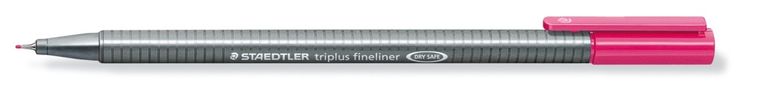 Staedtler, cienkopis trójkątny, triplus, magenta, 0.3 mm