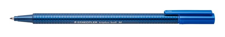 Staedtler, długopis, triplus ball, niebieski, m