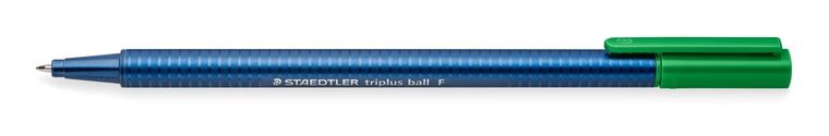 Staedtler, długopis, triplus ball, zielony, f