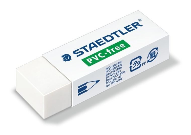 Staedtler, gumka do ołówka PCV-free, 65-23-13 mm