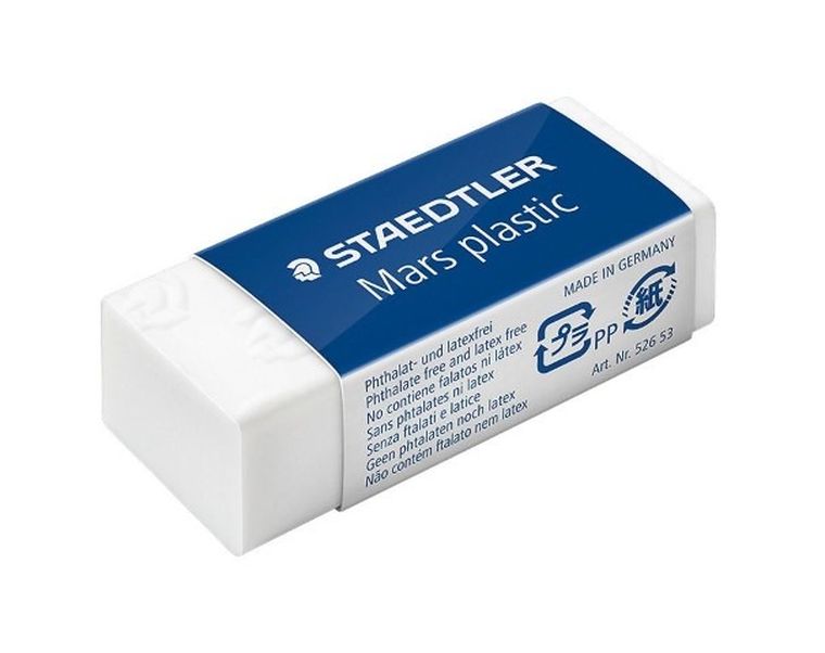 Staedtler, gumka techniczna Mars Plastic, 43-19-13 mm