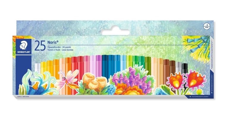 Staedtler, Noris Club, pastele olejne, 25 kolorów