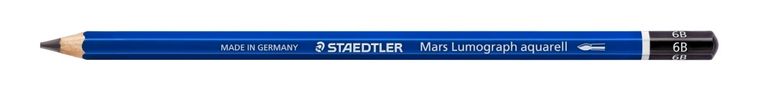 Staedtler, ołówek akwarelowy, Mars Lumograph, 6B