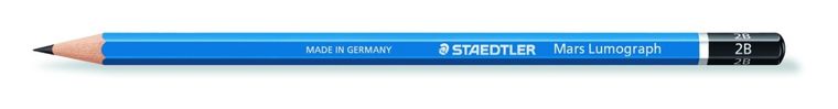 Staedtler, ołówek sześciokątny, Mars Lumograph, 2B