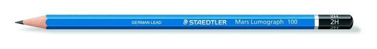 Staedtler, ołówek sześciokątny, Mars Lumograph, 2H