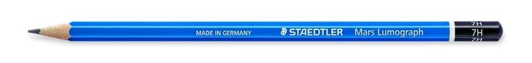 Staedtler, ołówek sześciokątny, Mars Lumograph, 7H