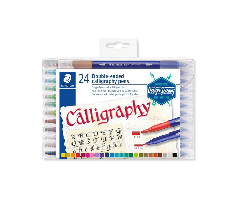 Staedtler, pisak artystyczny, Design Journey, do kaligrafii, 24 kolory
